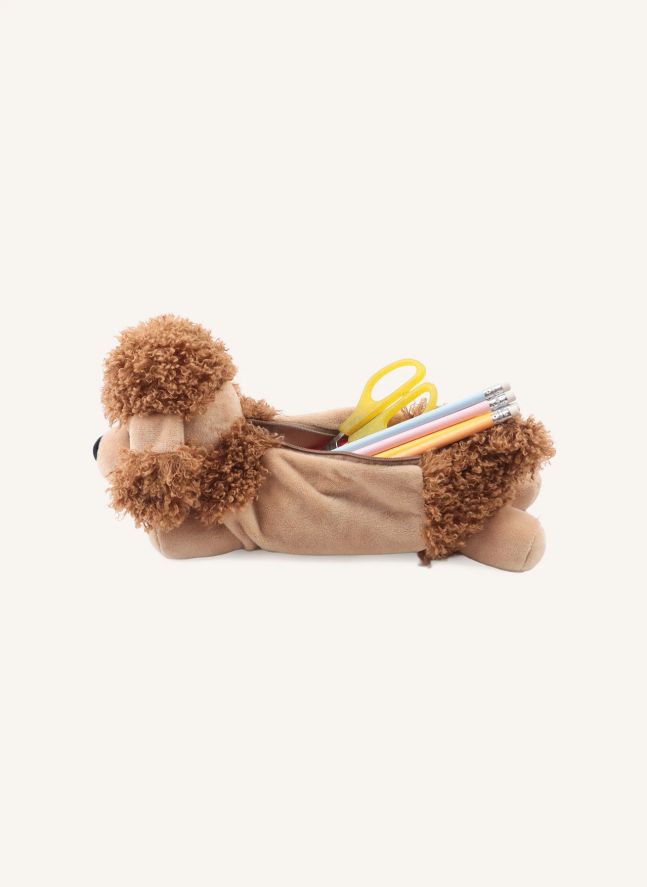 Trousse Teddy Caniche | Beige