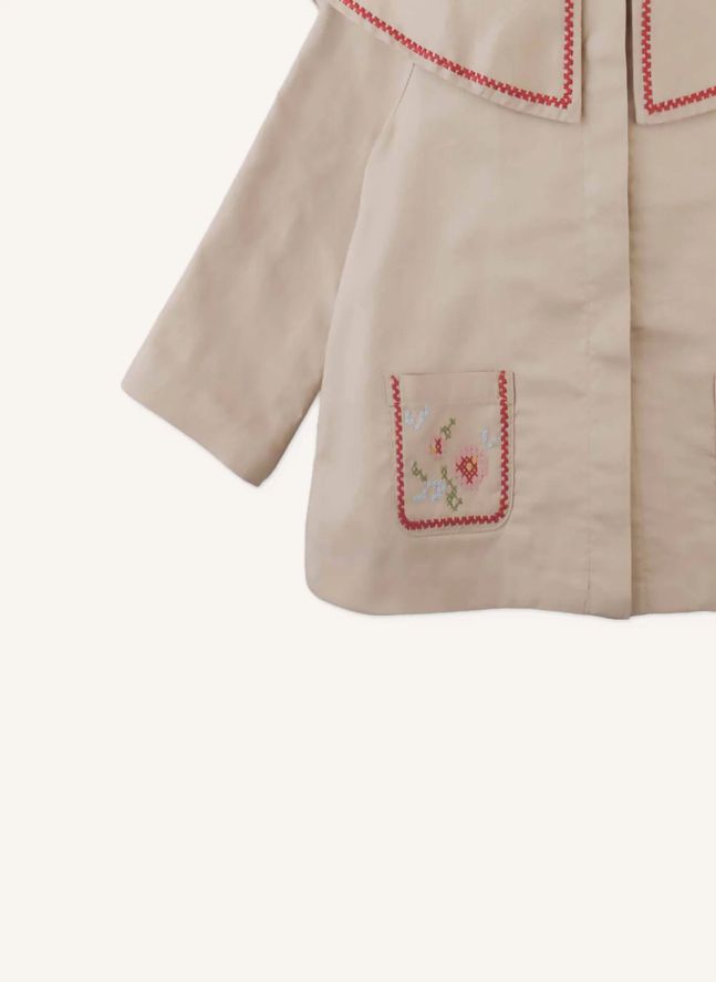 Veste Cape Sybil | Beige