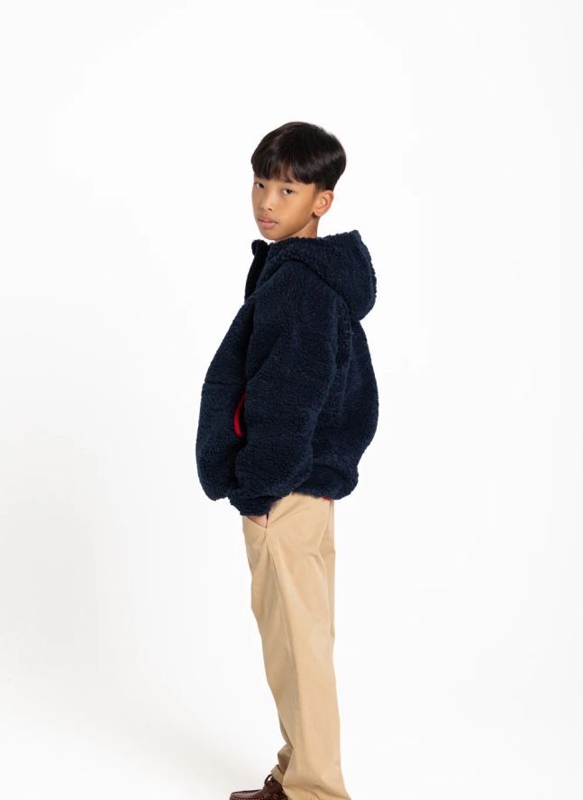 Pull Matteo Rayé | Rouge