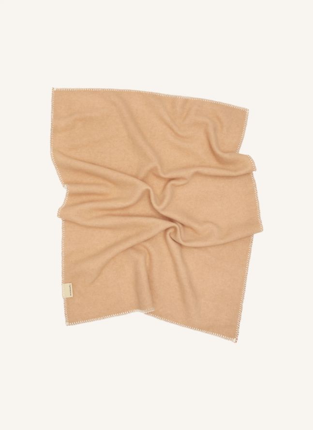 Couverture en laine mérinos | Rose