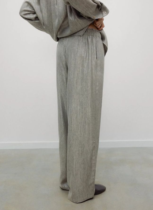 Pantalon Iris | Argenté