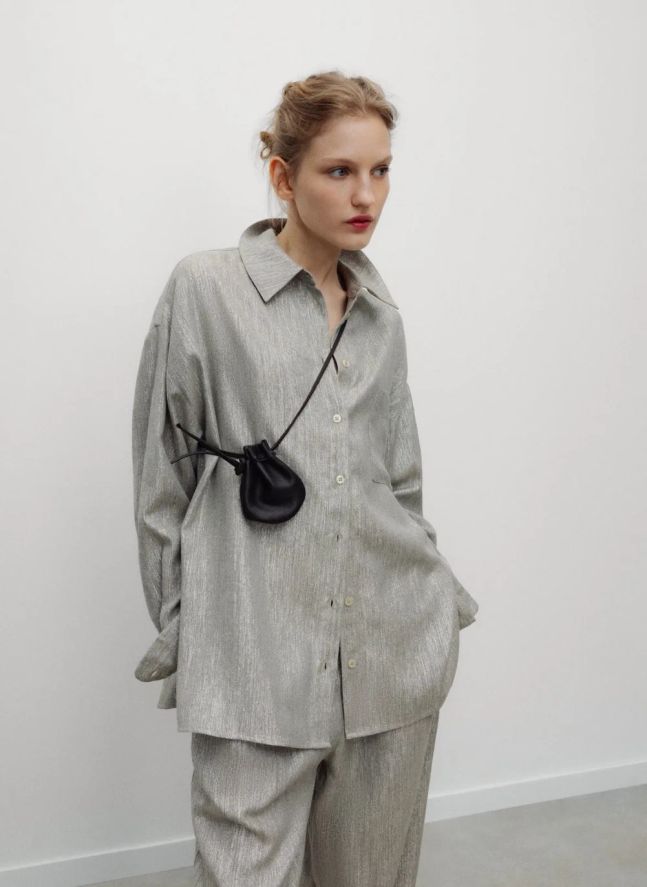 Chemise Iris | Argenté