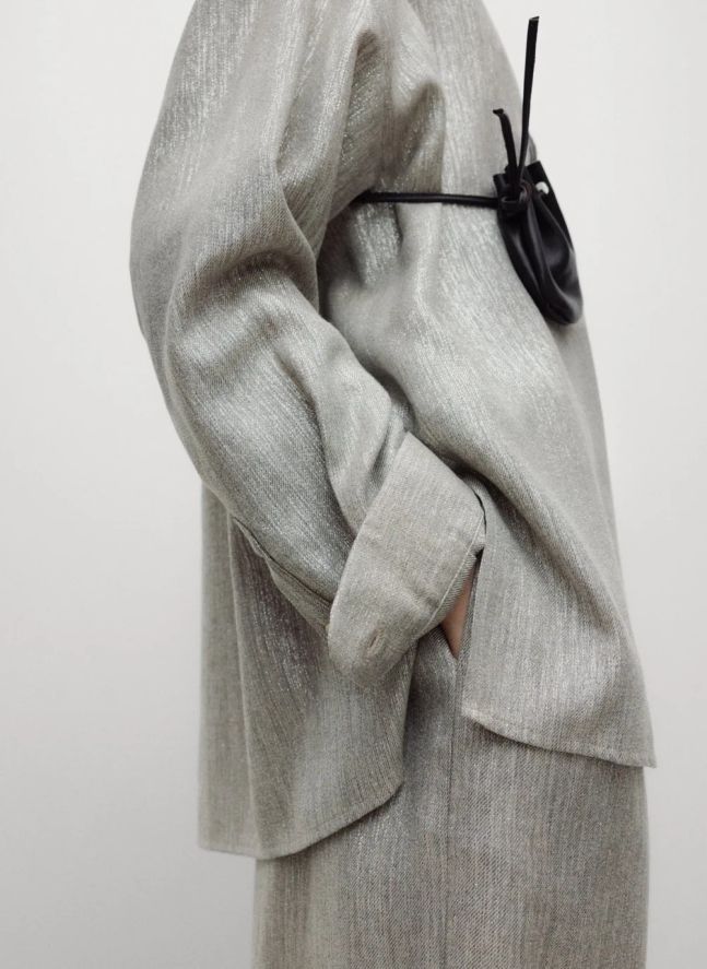 Chemise Iris | Argenté