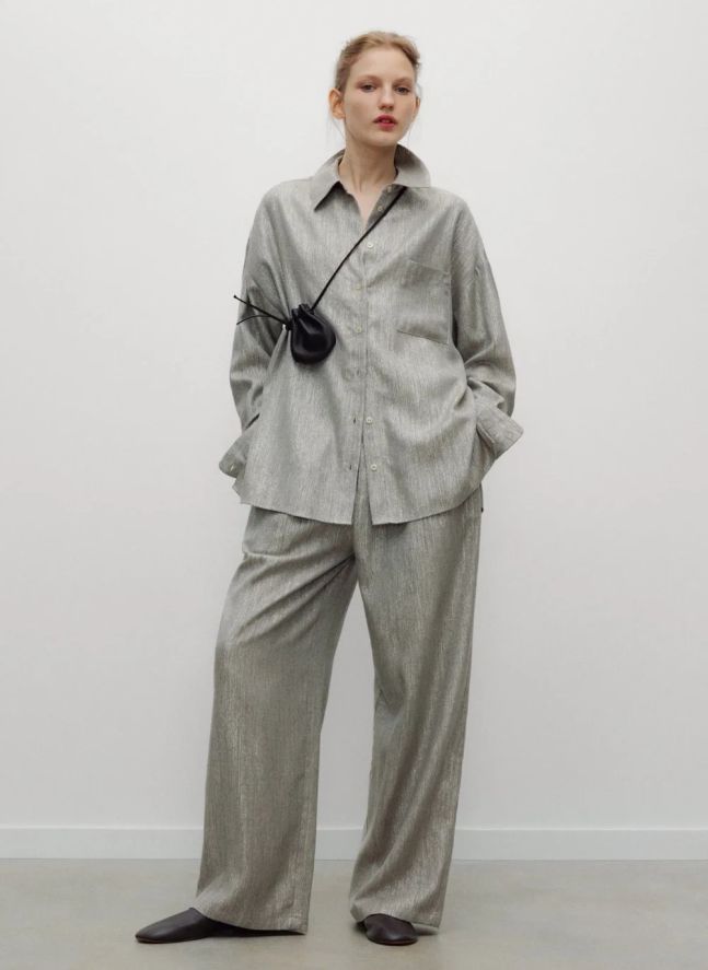 Chemise Iris | Argenté