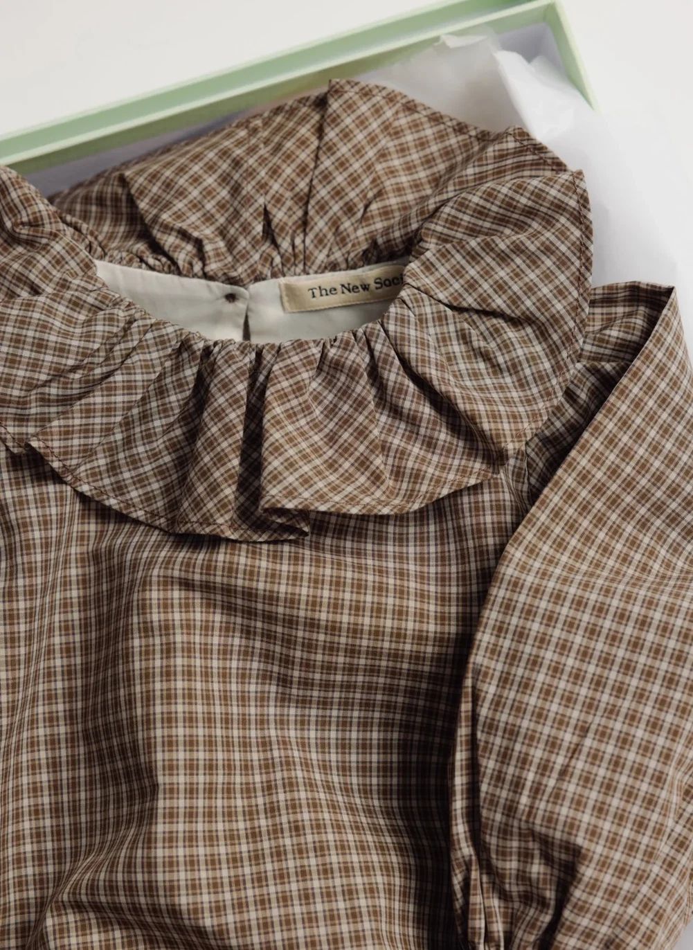 Body Wander Carreaux | Marron- Image produit n°1