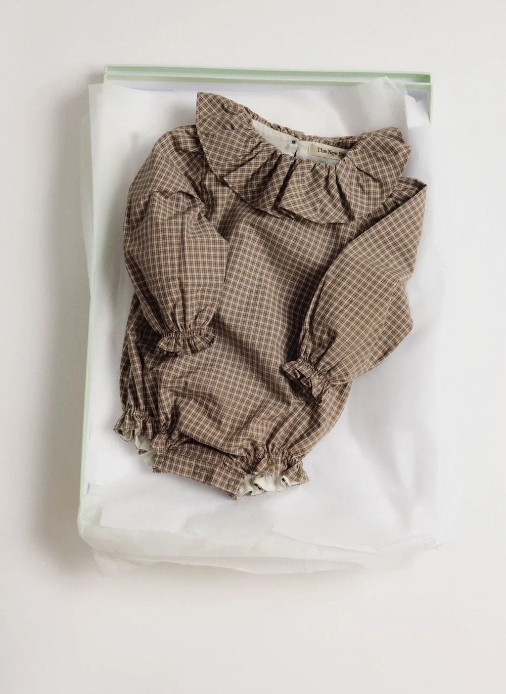 Body Wander Carreaux | Marron- Image produit n°2