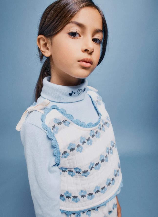 Top Scilla con estampado floral | Azul