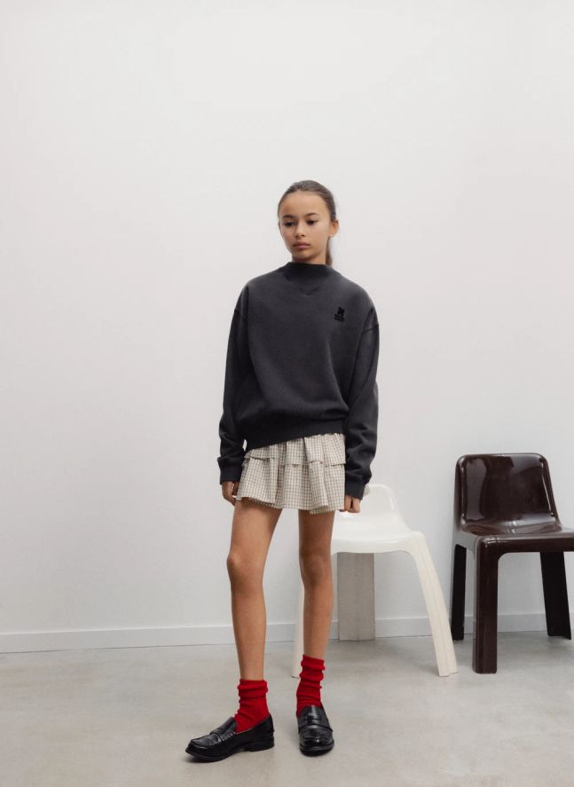 Sweat Logo TNS | Gris anthracite