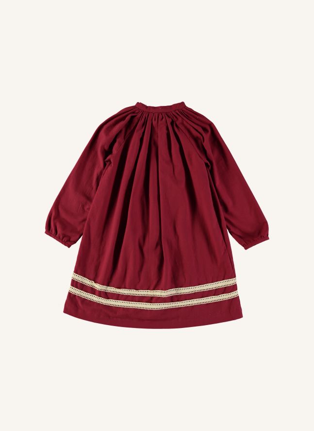 Robe Venise Coton Bio | Bordeaux