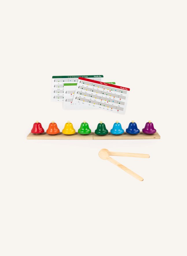 8 clochettes musicales - Les Popipop