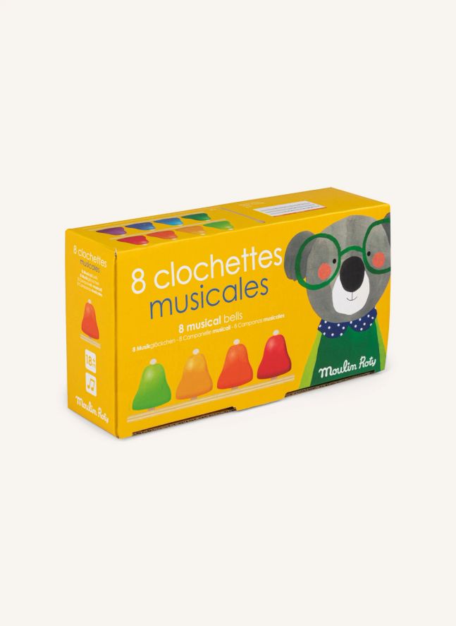8 clochettes musicales - Les Popipop