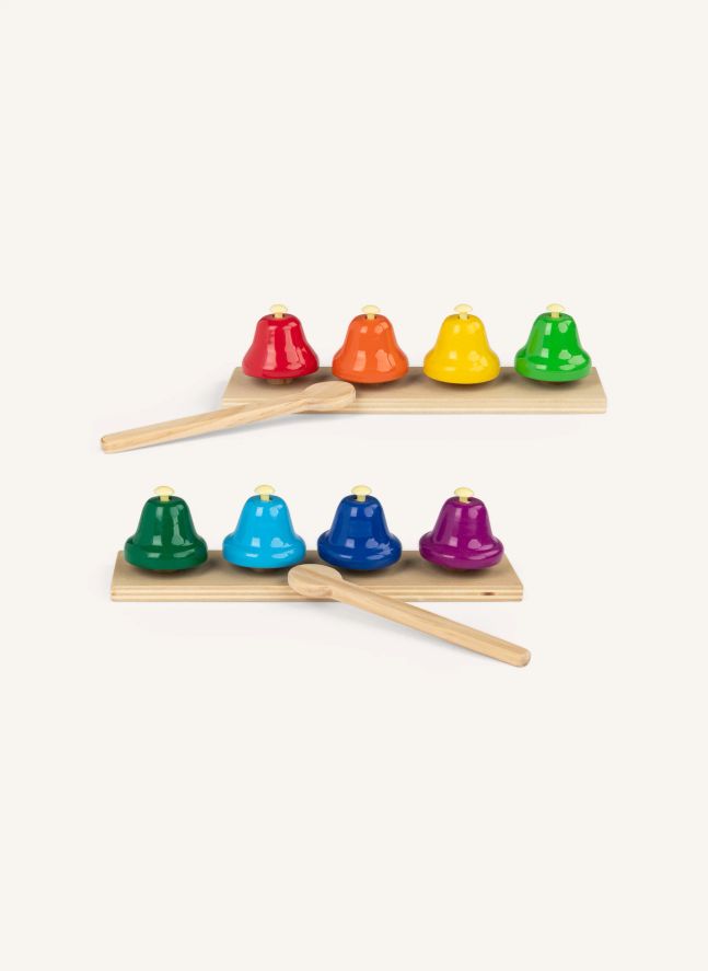 8 clochettes musicales - Les Popipop