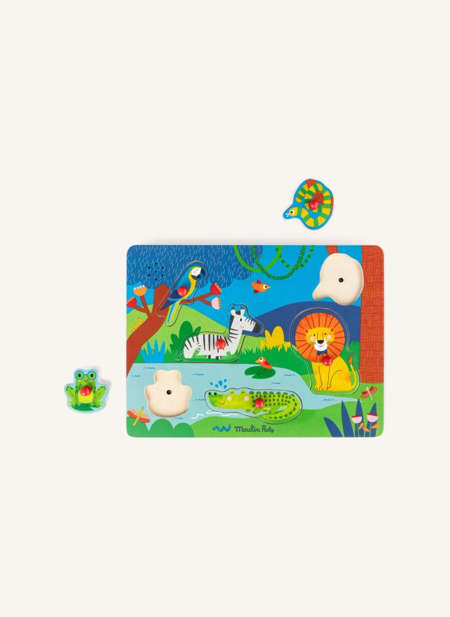 Puzzle sonore animaux - Les Toupitis