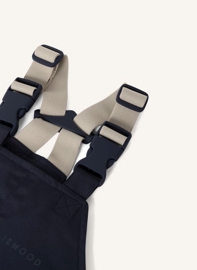 Ensemble de Pluie Manu Colorblock Fibres Recyclées | Vert foncé