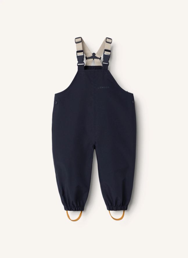 Ensemble de Pluie Manu Colorblock Fibres Recyclées | Vert foncé