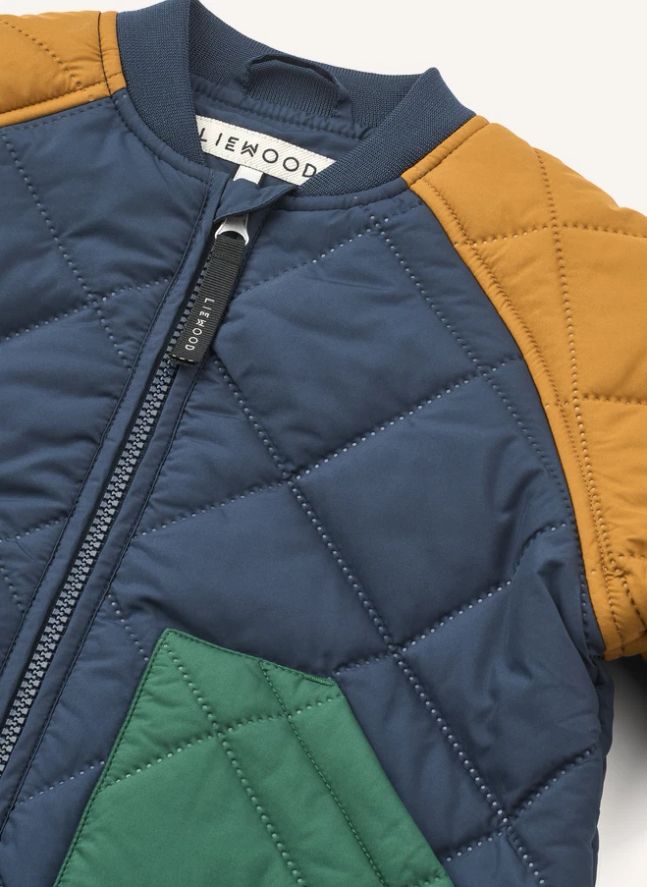 Ensemble Thermique Zella Fibres Recyclées | Bleu nuit