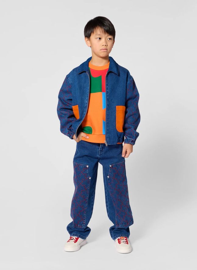 Veste Zippée 1970 Denim | Bleu