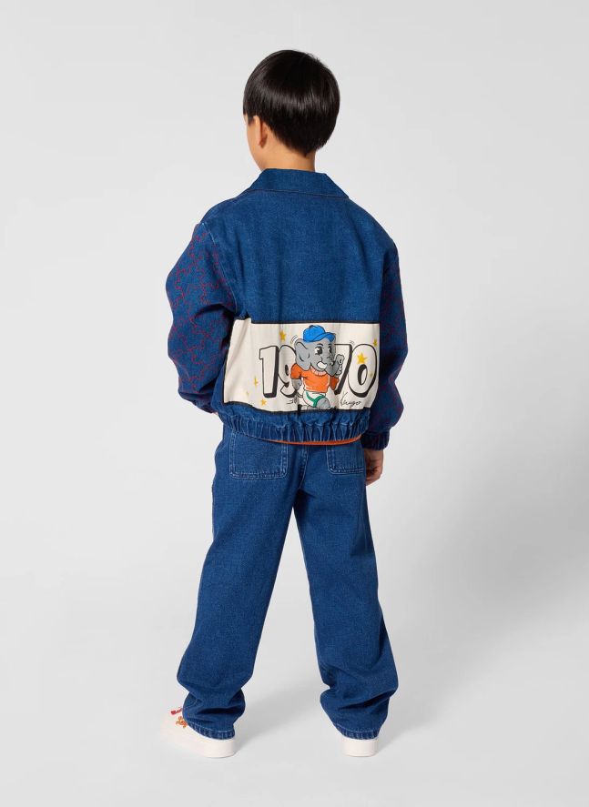 Veste Zippée 1970 Denim | Bleu