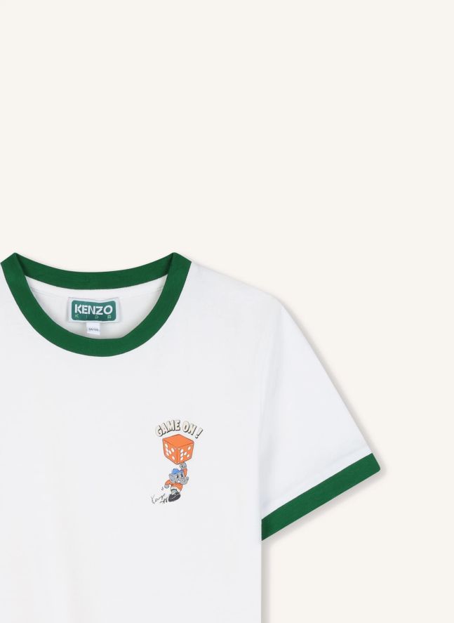 T-shirt Game On | Blanc
