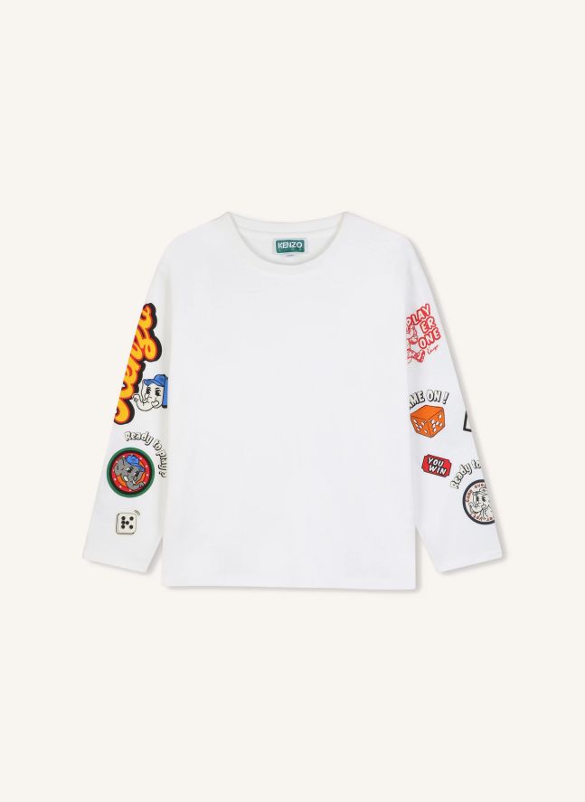 T-shirt Logo Kenzo | Blanc