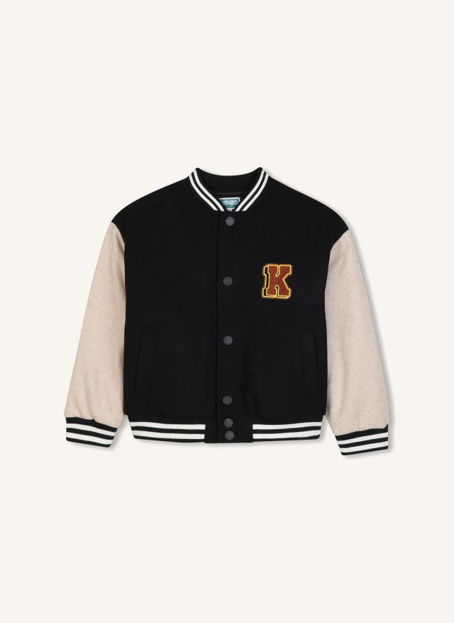 Bomber Ecusson K | Noir