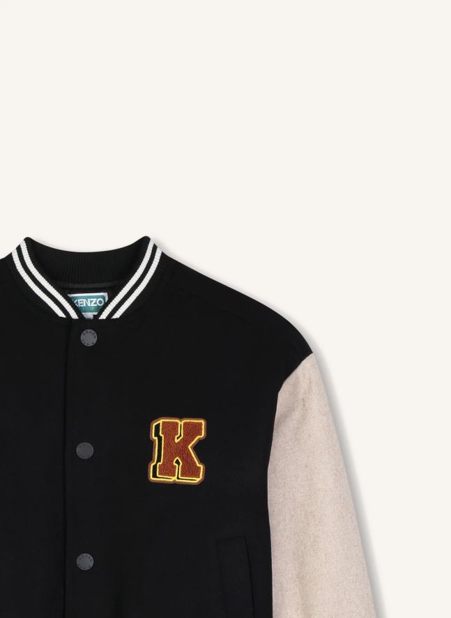 Bomber Ecusson K | Noir