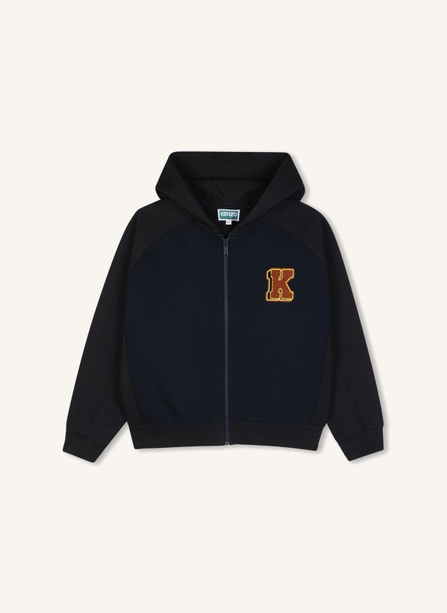 Sweat Zippé Kenzo Tigres | Bleu nuit