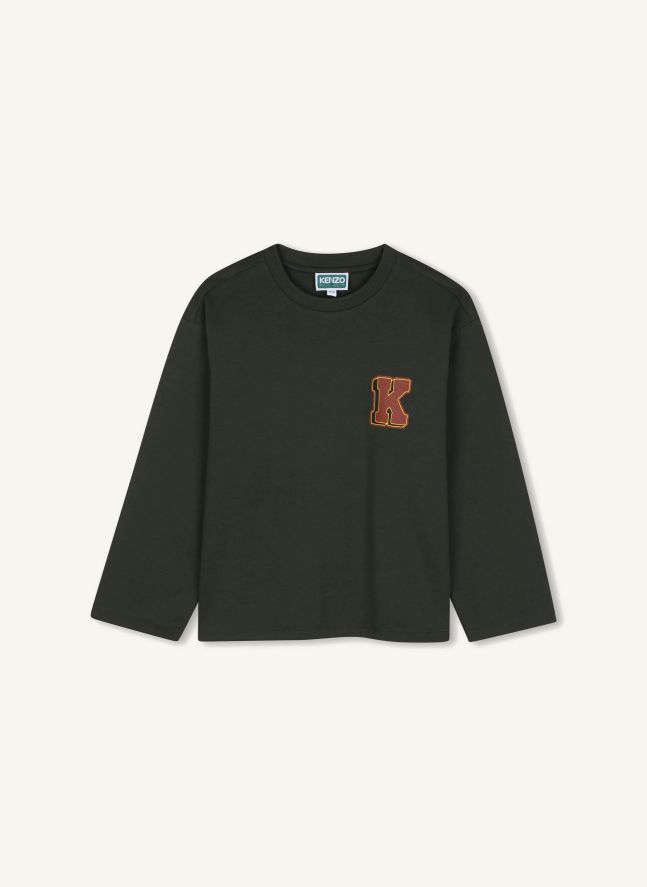 T-Shirt Logo K | Gris anthracite