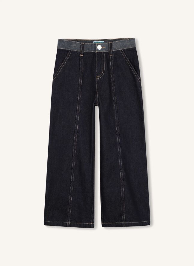 Jean Wide Leg | Bleu foncé
