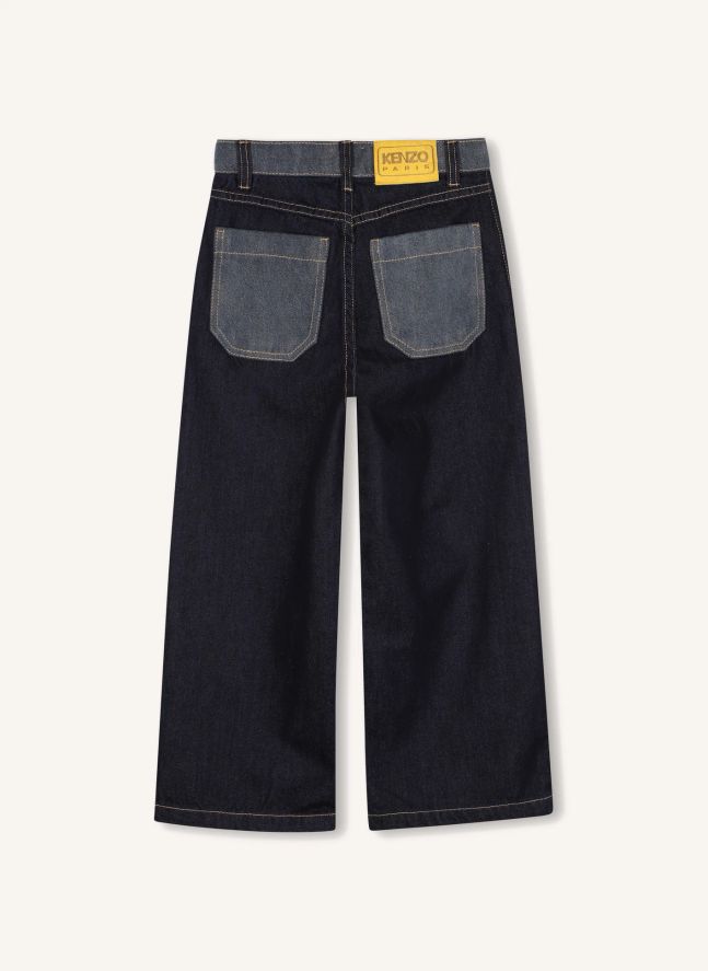 Jean Wide Leg | Bleu foncé