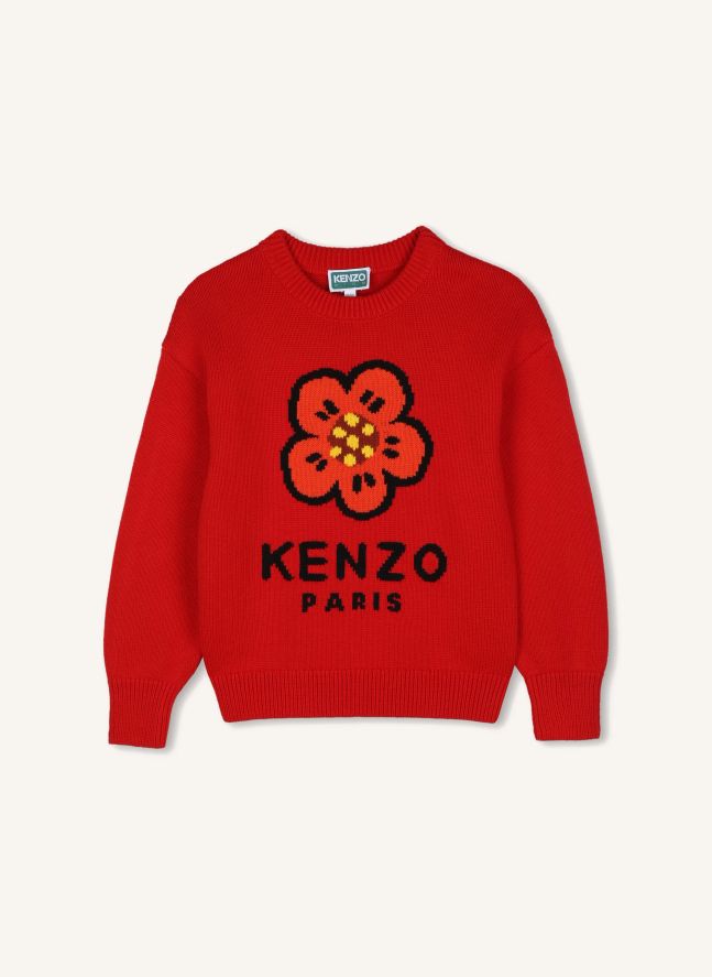 Pull Kenzo Jacquard | Rouge