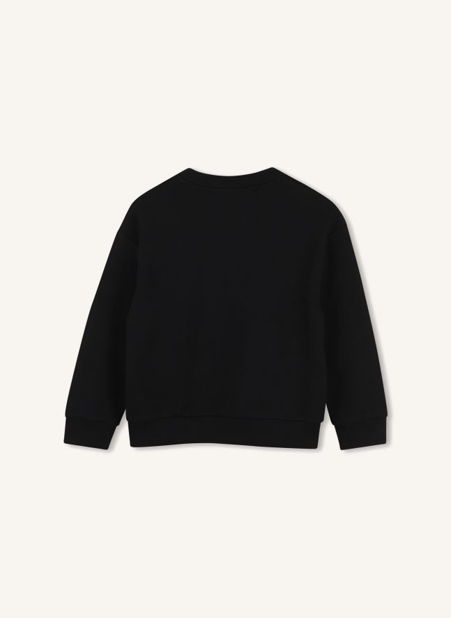 Pull Kenzo Fleur en Molleton | Noir