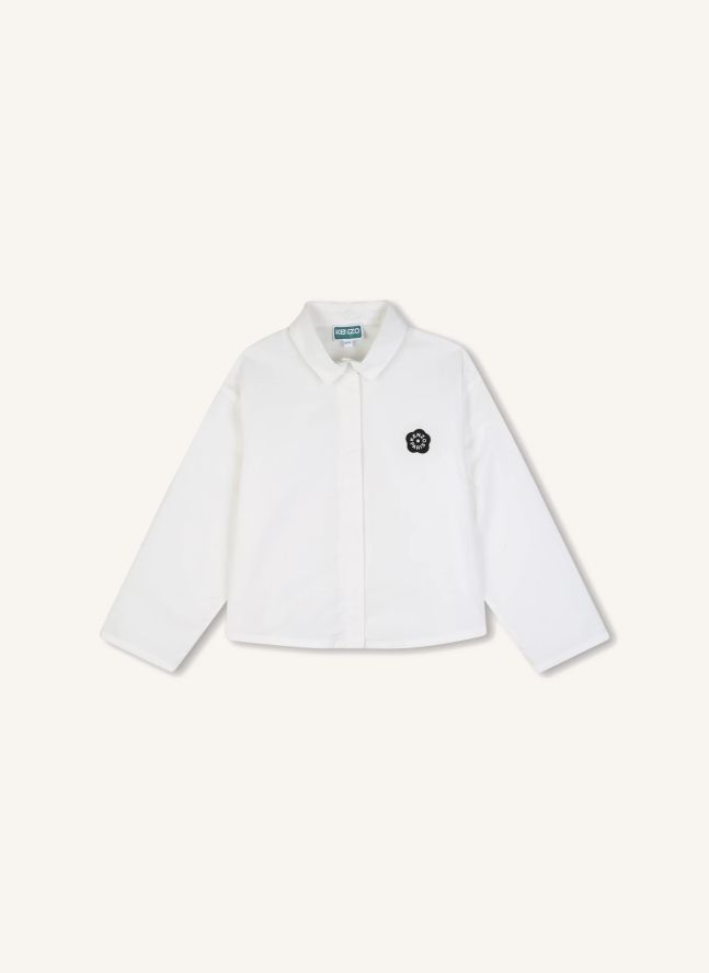 Chemise Fleur | Blanc