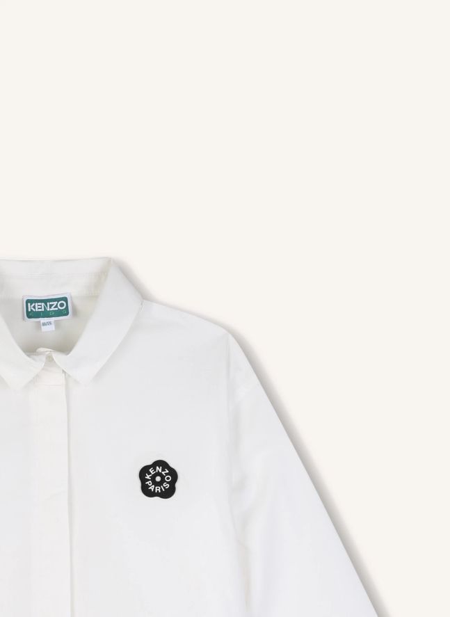 Chemise Fleur | Blanc