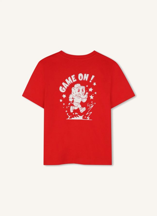 T-shirt Eléphant Player One | Rouge