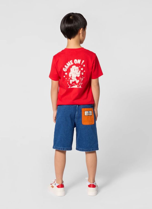 T-shirt Eléphant Player One | Rouge