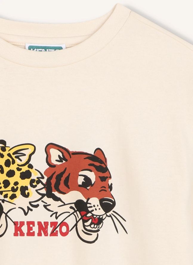 T-shirt Kenzo Têtes Tigres | Blanc