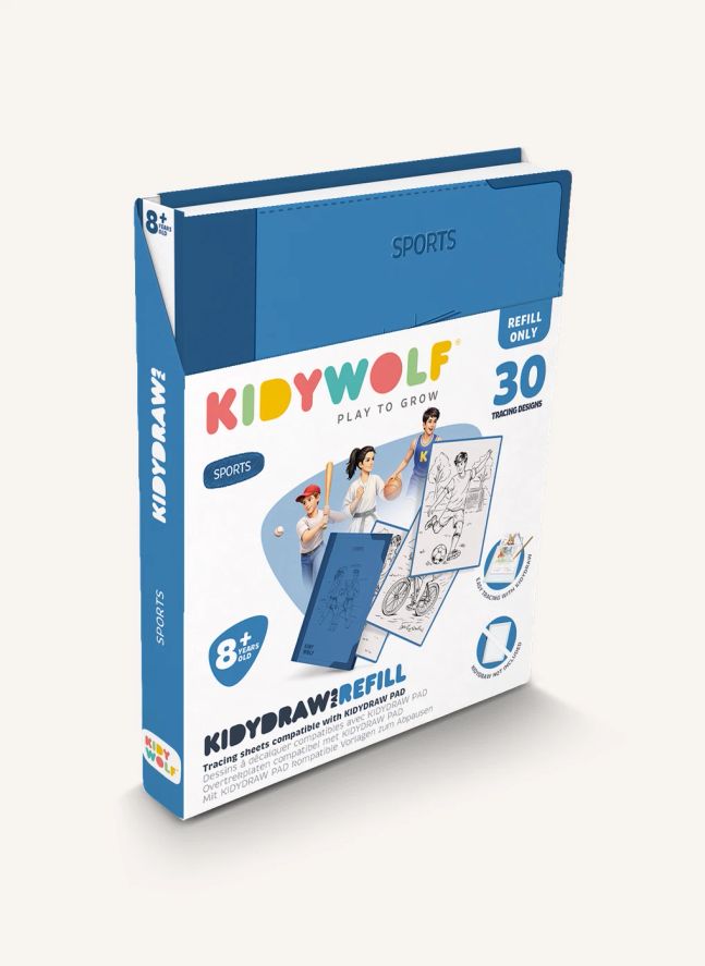 Recharges pour Kiydraw Pad 8+ Sports