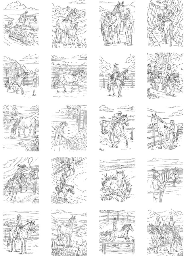 Recharges pour Kiydraw Pad 8+ Chevaux