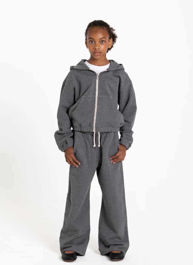 Jogger Thornfield Coton Bio | Gris chiné