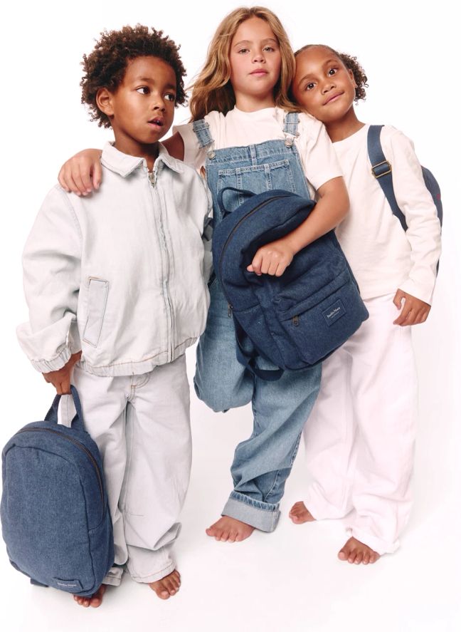 Sac à dos en denim