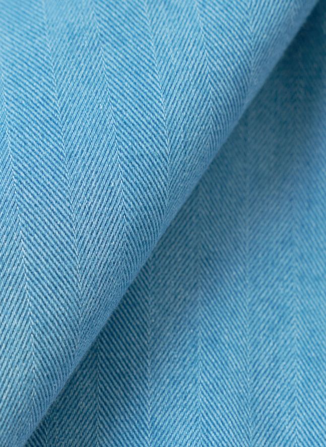 Chemise Attendant Coton | Bleu Clair