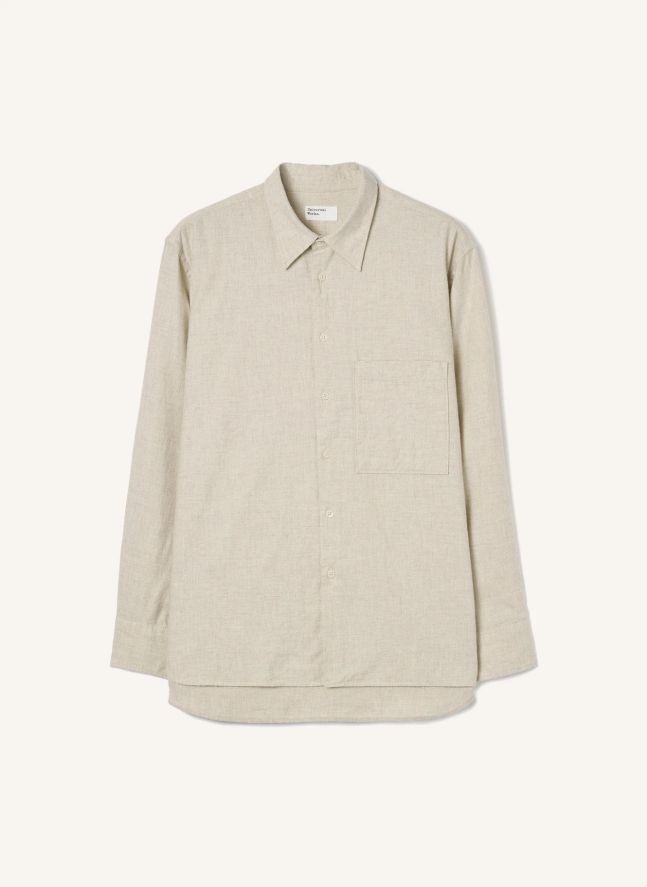 Chemise Square Coton | Ecru