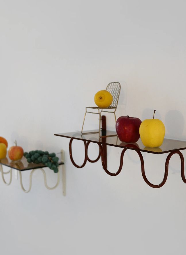 Etagère murale Dolores  | Marron glacé