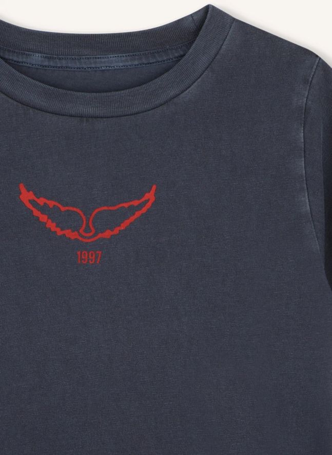 T-shirt Ailes  | Bleu marine