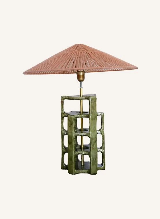 Lampe à poser Piz  | Kaki