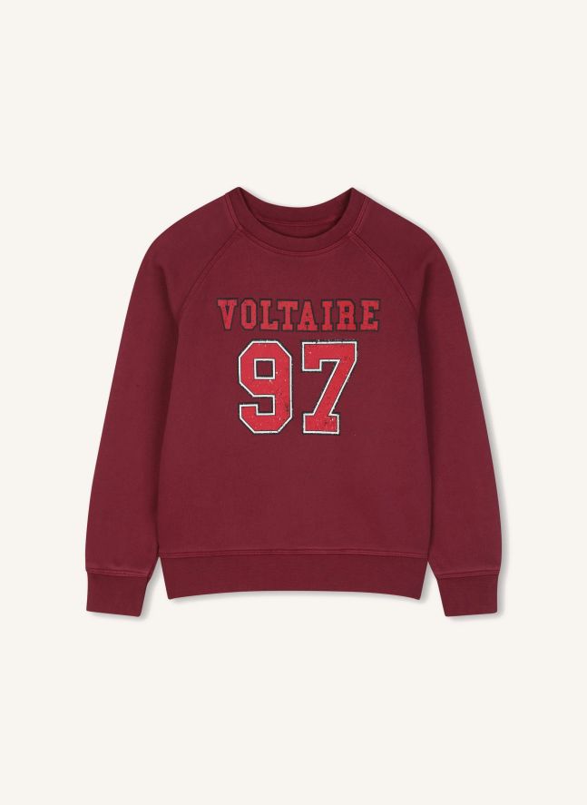 Sweat Voltaire 97 Coton Bio | Bordeaux
