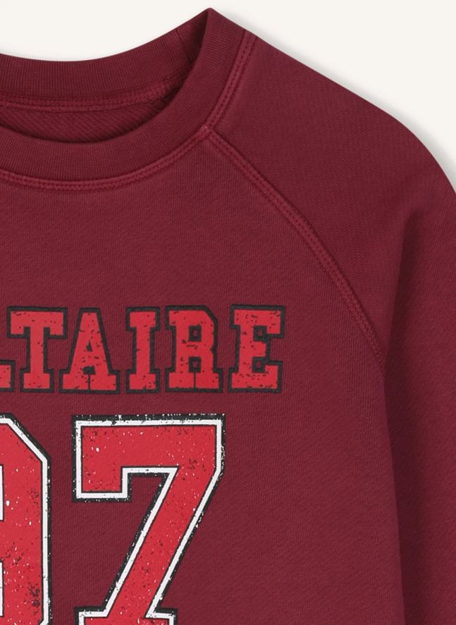 Sweat Voltaire 97 Coton Bio | Bordeaux