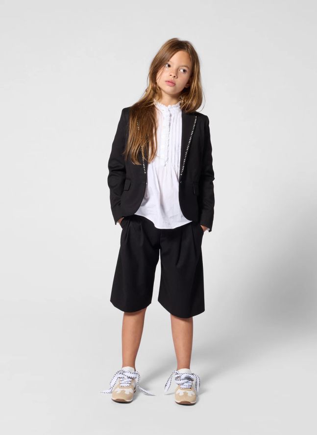 Blouse Volants Gisele | Blanc