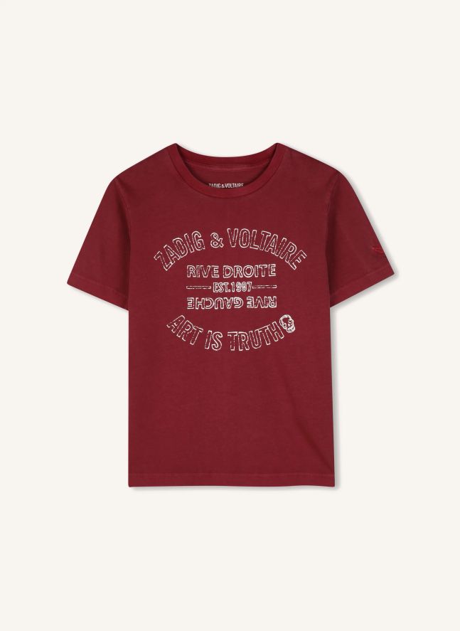 T-shirt Voltaire Paris Coton Bio | Blanc